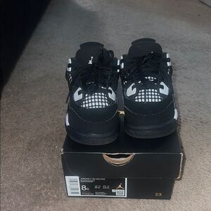 Kids Black and White Sneakers